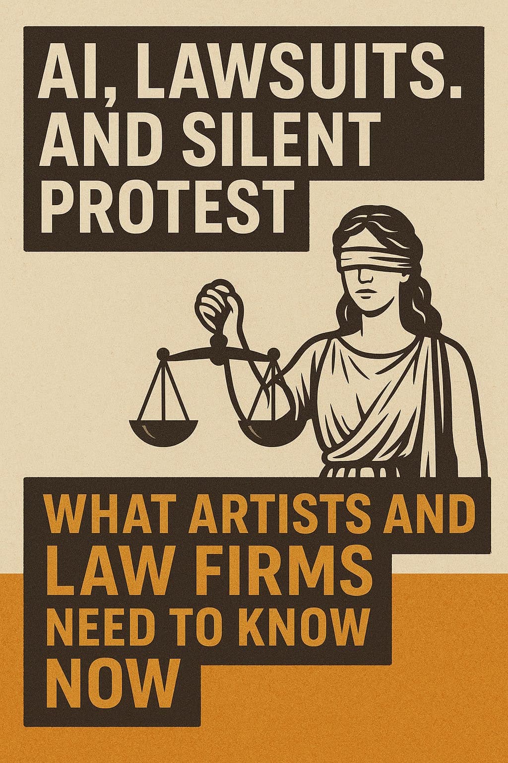 AI, Lawsuits, and Silent Protest: What Artists and Law Firms Need to Know Now