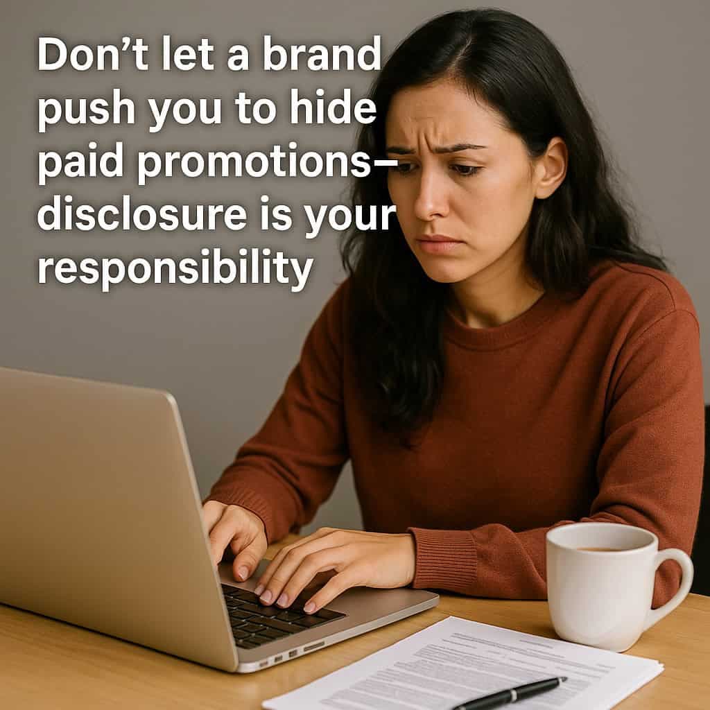Influencer Disclosure Requirements: Why You Can’t Ignore Paid Promotions