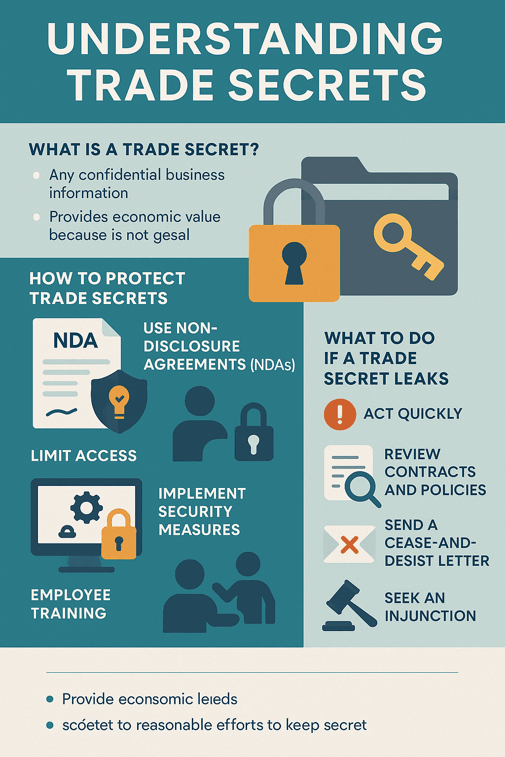 Understanding Trade Secrets: How to Protect Them and What to Do If They Leak