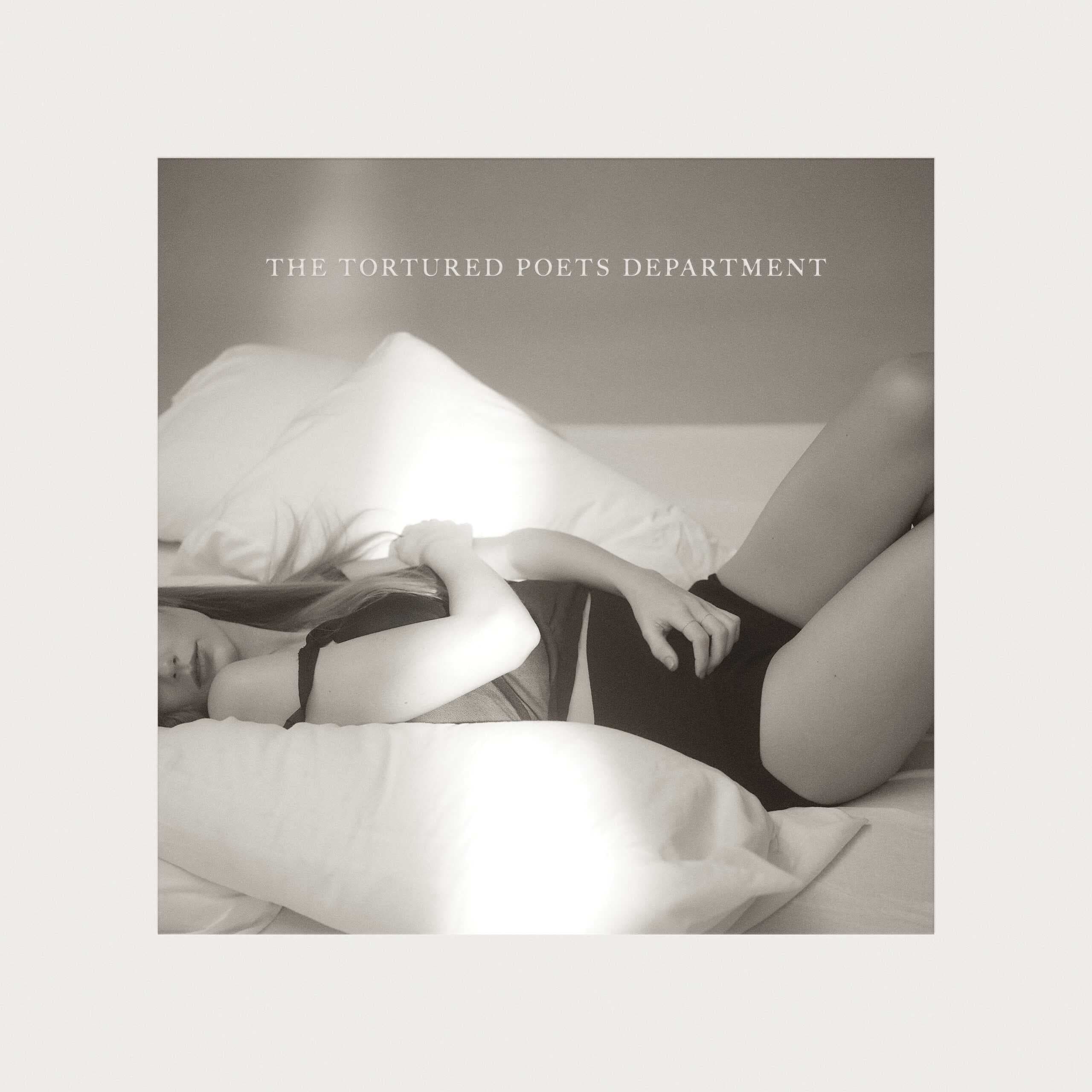 Taylor Swift's The Tortured Poets Department Album Cover