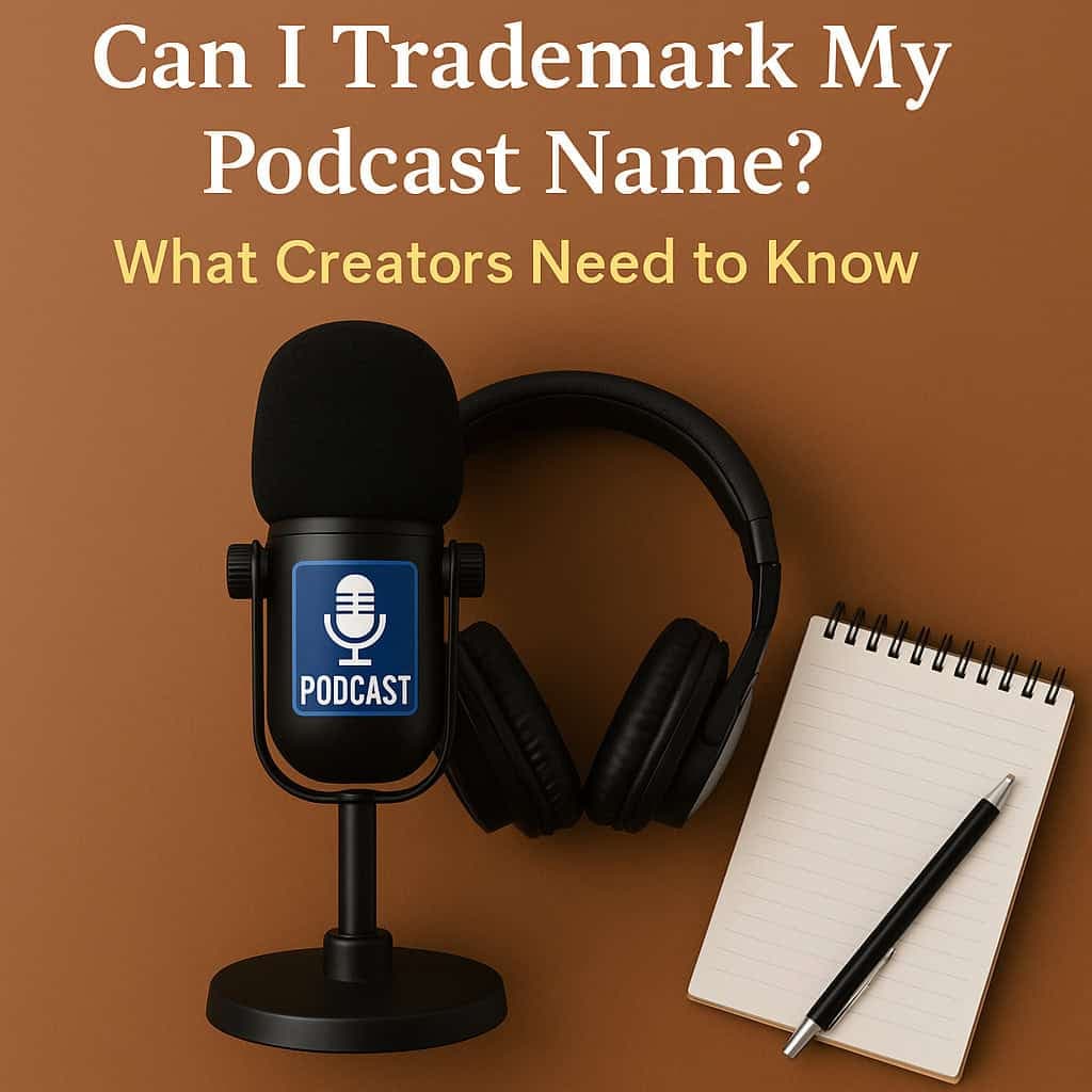 Can I trademark my podcast name? Yes, here is how
